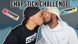 Husbands Chapstick Challenge (He gets AGGRESSIVE) | TERRELL & JARIUS