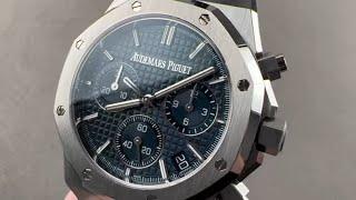 Audemars Piguet Royal Oak Chronograph 50th Anniversary 26240ST.OO.1320ST.01 AP Watch Review