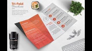 Tri-fold Brochure-Multipurpose Brochure Template | Creative Market