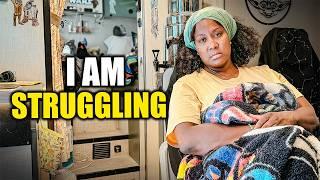 It's been a struggle (battling sickness living in my camper van) - RV LIFE