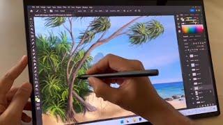 Dell Inspiron 16 2 in 1 Laptop  To  Make Arts Drawing Digital Arts Painting . Ru&Chai   Gopinayak