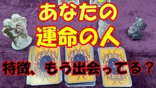 三択　あなたの運命の人️特徴、もう出会っている？タロット占いルノルマンカードリーディング