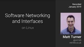 Software Networking and Interfaces on Linux: Part 1
