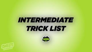 NAKO 2022 Intermediate Division Trick List