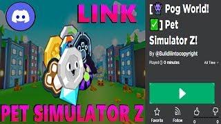 How to find Pet Simulator Z link...