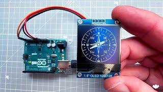 New Possibilities: Arduino UNO + 128x128 OLED Display in WOKWI (SH1107)