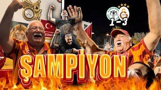 ŞAMPİYON GALATASARAY MÜMTAZREİS MEYDANA İNİP ÜÇLÜ ÇEKTİRDİ   KONYASPOR1-3GALATASARAY #galatasaray