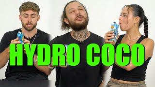 Drinking HYDRO COCO for first time (Coconut water)