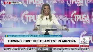 FULL SPEECH: Allie Beth Stuckey Speaks at TPUSA's America Fest Conference: Day Three - 12/21/24