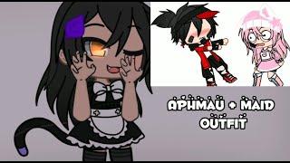 Aphmau using "Cat maid outfit" (Ft.Aphmau PDH)(short)(use headphones)(Aphmau x Aaron )