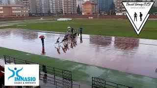 Prueba de 50 metros. Oposición Policía local Vigo. 14/02/22