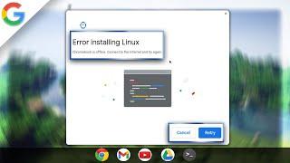 How To Fix Linux Terminal not Working on Chromebook - 2022 Update