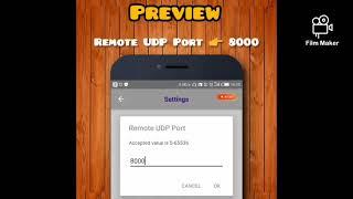 New UDP Droid vpn settings 2022-[best of symblo tech]