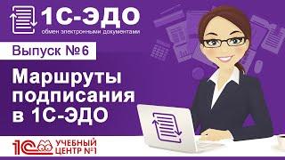 Маршруты подписания в 1С-ЭДО