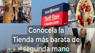 RECORRIDO EN TIENDAS DE SEGUNDA MANO DESERET / GOODWILL