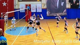 Turkish Mavişehir College - Urla Youth Star Girls Volleyball | Full Match