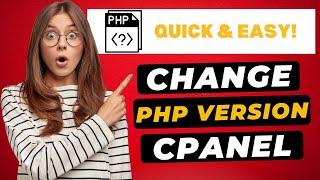 How To Change PHP Version In cPanel 2024  - (FAST & Easy!)