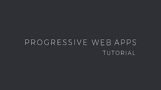 Progressive Web App tutorial – learn to build a PWA from scratch