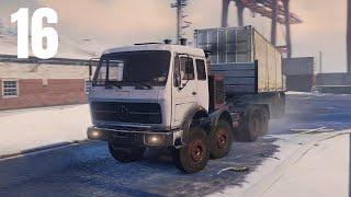 [PS5] [4K60FPS] SNOWRUNNER - Delivering Drilling Equipment with Mercedes Benz 8x8 (Part 16) (Mods)