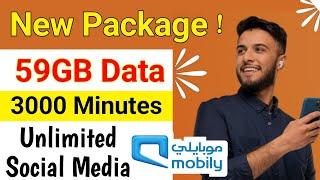 Mobily internet Package 59GB | Mobily New Package internet and Call | Mobily internet Package 2024