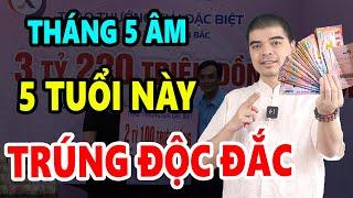 Tháng 5 Âm Lịch, 5 Con Giáp Trúng Số Bất Ngờ, Mua Nhà Tặng Cha Sắm Xe Tặng Mẹ Cả Nhà Đổi Đời Giàu to