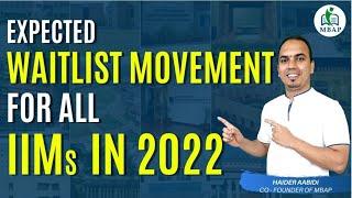 Expected Waitlist Movement For All IIMs in 2022