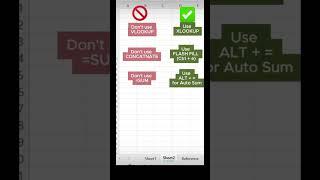 Excel Advance Hack! #exceltricks #excelshortcuts #newexcel #shorts #viralvideo