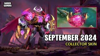 September 2024 Collector Skin Skill Effects and Release Date | Mobile Legends