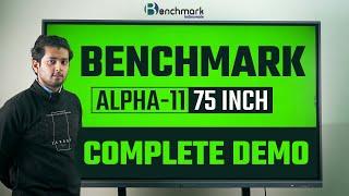 Benchmark Alpha -11 75 inch Interactive Flat Panel | Benchmark 75 inch Interactive Flat Panel