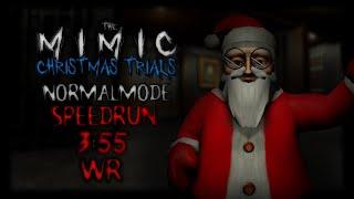 The Mimic Christmas Trials Normal Solo Speedrun 3:55 (FWR)-ROBLOX