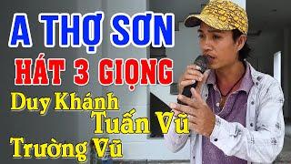 Anh Thợ Sơn Có Giọng Hát Gióng 99% DUY KHÁNH - TUẤN VŨ - TRƯỜNG VŨ | Liên Khúc Nhạc Đường Phố