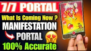 7/7 MANIFESTATION PORTAL  WHAT IS COMING IN YOUR LIFE HINDI TAROT READING TODAY