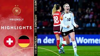 Germany scores 6 goals! | Switzerland vs. Germany 0-6 | Highlights | Friendly