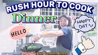 RUSH HOUR TO COOK DINNER | BUSY MAID | LADY PANDAKEKZ @juanitamallanao #shortvideo #ofwsingapore