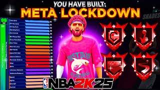 My "META LOCKDOWN" BUILD IS DOMINATING NBA 2K25! BEST LOCK BUILD on NBA 2K25