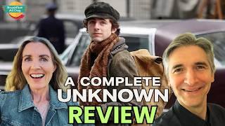 A COMPLETE UNKNOWN Movie Review w/Tim Grierson | Timothée Chalamet | Bob Dylan