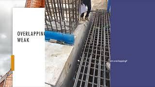Staggering of rebar overlapping