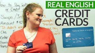 Learn Real English: How to pay with DEBIT and CREDIT CARDS