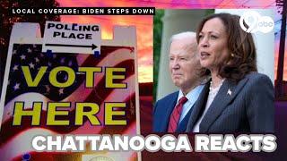 On the air: Chattanooga reacts to President Biden stepping down, passing torch to V.P. Kamala Harris