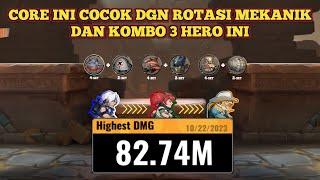 82 MILLION DMG ‼️ 20-Secs Rules Core-set Combo Rotations | Metal Slug : Awakening