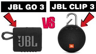 JBL Clip 3 VS Go 3 Bluetooth Speaker Review And Sound Test