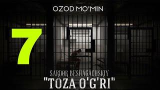 TOZA OʻGʻRI 7-qism detektiv kitob kattalar uchun audio kitoblar