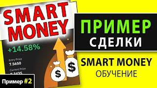 СМАРТ МАНИ ТРЕЙДИНГ | Пример сделки по Smart Money