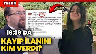 Kayıp ilanının saatine dikkat! Aile akşam fark ettiklerini söylemişti...Caner Taşpınar aktardı