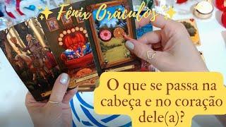 O QUE SE PASSA NA CABEÇA E NO CORAÇÃO DELE(A) TAROT? O QUE ELE(A) FARÁ TAROT?Tarot e Baralho Cigano