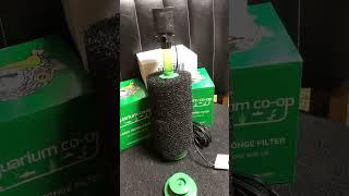 How to use Aquarium Co-op sponge filters with a power head