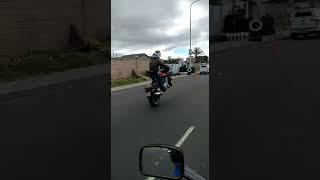 Suzuki Bandit 1250cc Wheelie credits Kyle