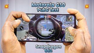 Motorola G30 Pubg Test|Snapdragon 662|Good Performance|