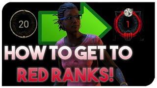 How to get to RED RANKS 2021 Survivor!  !Dead by Daylight Guide