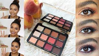 Too Faced Just Peachy Palette Review: 3 Looks 1 Palette | samantha jane